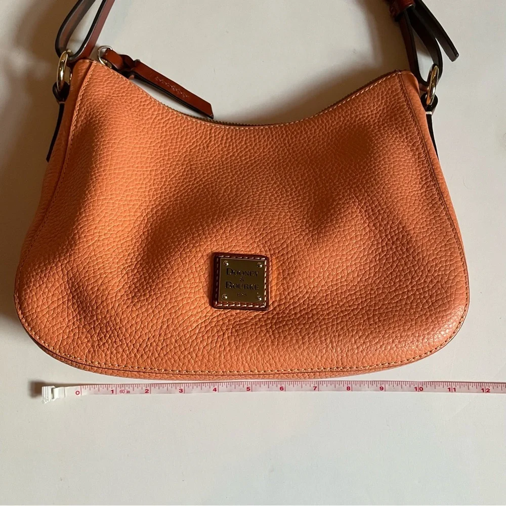 Apricot Kiley Dooney & Bourke Hobo Purse - Picture 14 of 15